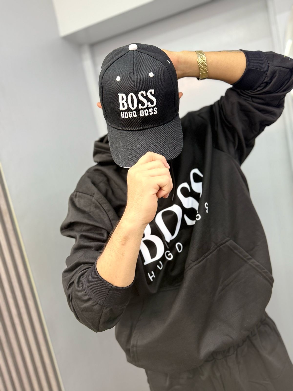CONJUNTO BOSS + GORRA BOSS