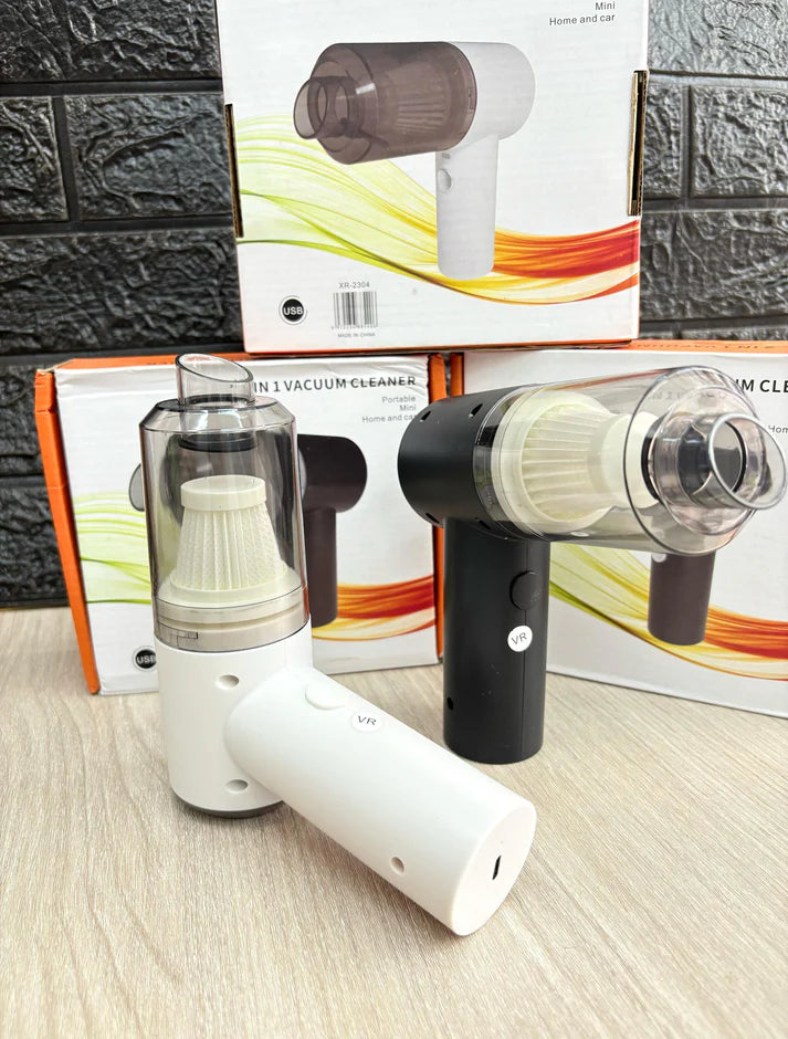 Sopladora y aspiradora portatil recargable