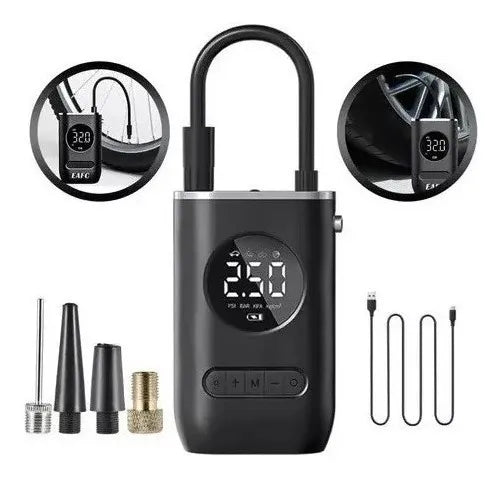 Mini Compresor Recargable Portátil