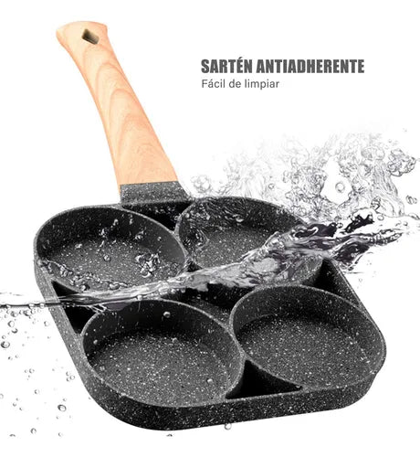 Sartén Multifuncional 4 divisiones
